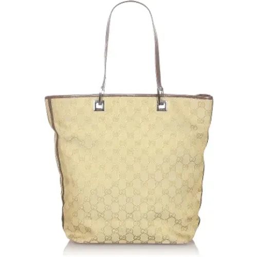 Pre-owned Leather totes , female, Sizes: ONE SIZE - Gucci Vintage - Modalova