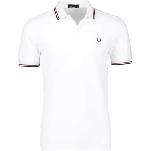 Twinped Polo Shirt , Herren, Größe: XL - Fred Perry - Modalova