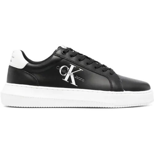 Schwarze Sneakers für Männer Aw24 , Herren, Größe: 36 EU - Calvin Klein - Modalova