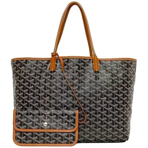 Pre-owned Tote Bags, female, , Size: ONE SIZE Pre-owned Coated canvas totes - Goyard Vintage - Modalova