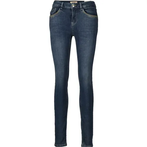 Slim Fit Jeans , Damen, Größe: W28 - MOS MOSH - Modalova