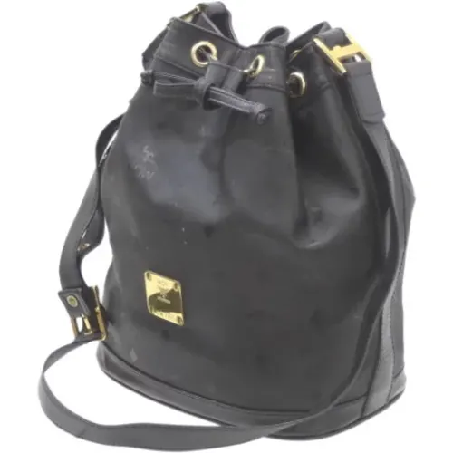 Pre-owned Bucket Bags, female, , Size: ONE SIZE Pre-owned Fabric shoulder-bags - MCM Pre-owned - Modalova