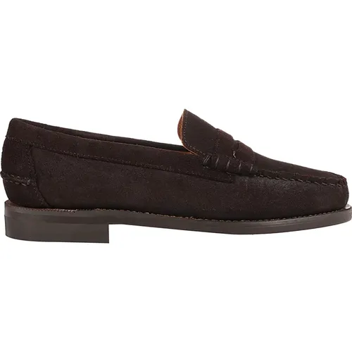 Loafers, male, , Size: 9 US Classic Suede Loafers - Sebago - Modalova