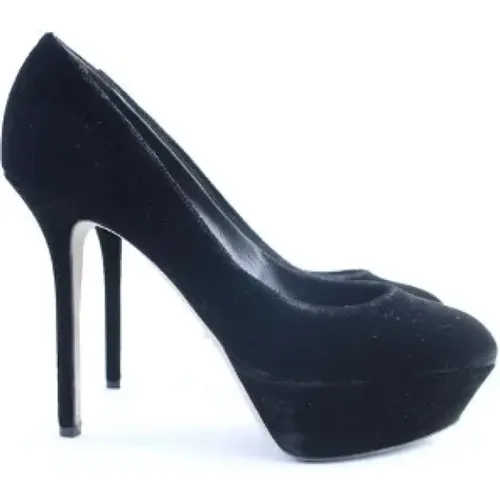 Pre-owned Pumps, female, , Size: 9 US Pre-owned Velvet heels - Sergio Rossi Pre-owned - Modalova