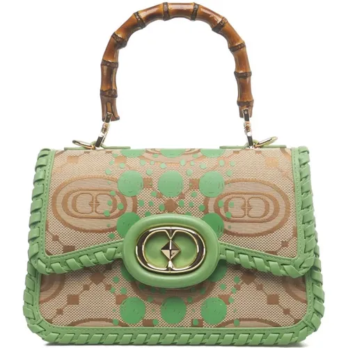 Grüne Handtasche für Frauen , Damen, Größe: ONE Size - La Carrie - Modalova