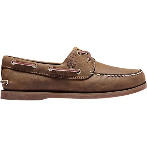 Classic Old Leather Boat Shoes , male, Sizes: 8 UK - Timberland - Modalova
