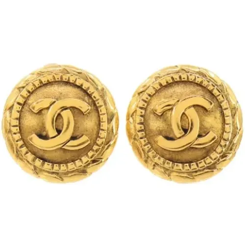 Pre-owned Jewellery, female, , Size: ONE SIZE Pre-owned Gold chanel-jewelry - Chanel Vintage - Modalova