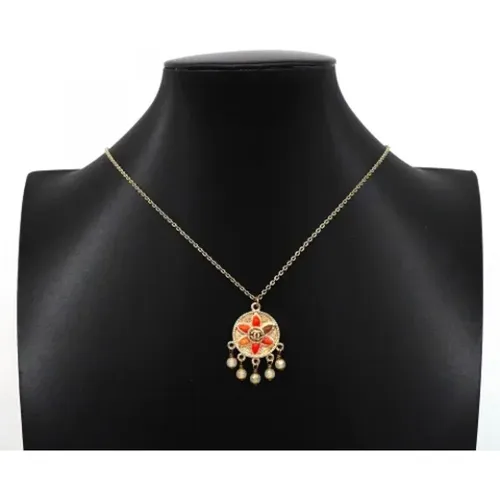 Pre-owned Jewellery, female, , Size: ONE SIZE Pre-owned Lace necklaces - Chanel Vintage - Modalova