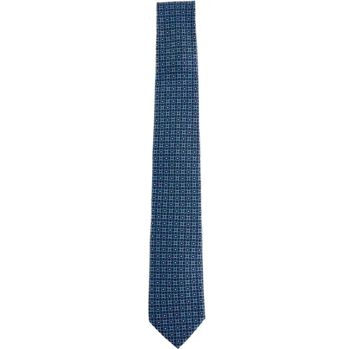 Ties, male, , Size: ONE SIZE Elegant Silk Ties Collection - Salvatore Ferragamo - Modalova