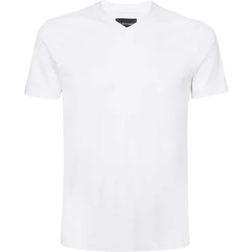 V-Neck T-Shirt , male, Sizes: 2XL - Emporio Armani - Modalova