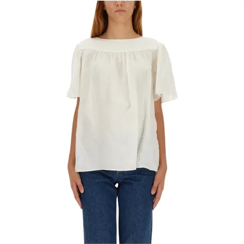 Regular Fit Cotton Shirt - Made in Spain , female, Sizes: 2XS - Aspesi - Modalova