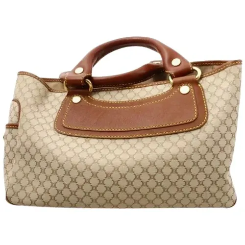 Pre-owned Handbags, female, , Size: ONE SIZE Pre-owned Canvas celine-bags - Celine Vintage - Modalova