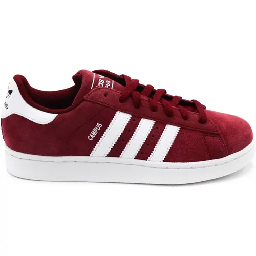 Rote Campus 2 Sneakers , Herren, Größe: 43 1/3 EU - Adidas - Modalova