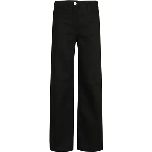 Schwarze Hose für Frauen Aw24 , Damen, Größe: W26 - Courrèges - Modalova