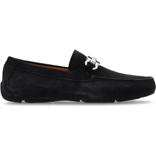 Loafers, male, , Size: 5 US Leather shoes 'Parigi' - Salvatore Ferragamo - Modalova