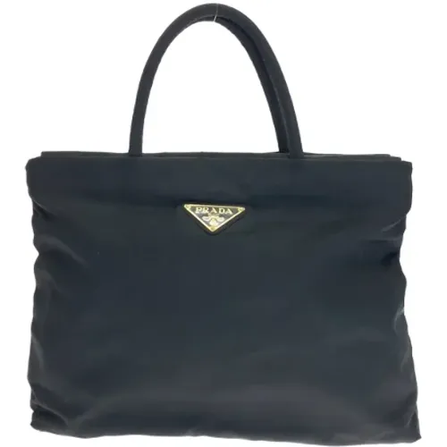 Pre-owned Tote Bags, female, , Size: ONE SIZE Pre-owned Canvas prada-bags - Prada Vintage - Modalova