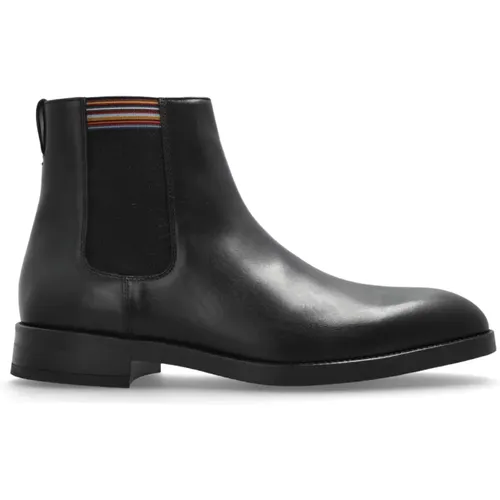 Chelsea Boots, male, , Size: 7 US Leather Chelsea Boots - Paul Smith - Modalova