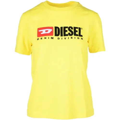 Gelbes T-Shirt für Frauen Diesel - Diesel - Modalova