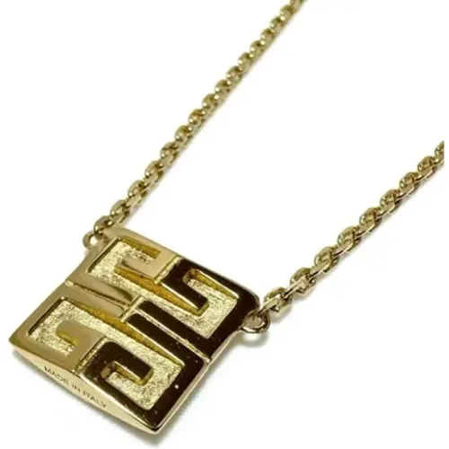 Pre-owned Jewellery, female, , Size: ONE SIZE Pre-owned Metal necklaces - Givenchy Pre-owned - Modalova