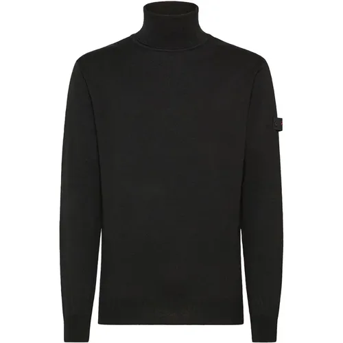 Turtlenecks, male, , Size: M Stylish Knitwear Collection - Peuterey - Modalova