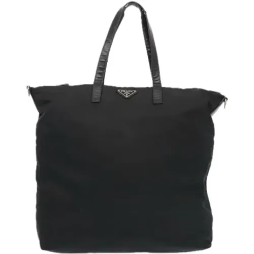 Pre-owned Tote Bags, female, , Size: ONE SIZE Pre-owned Nylon prada-bags - Prada Vintage - Modalova