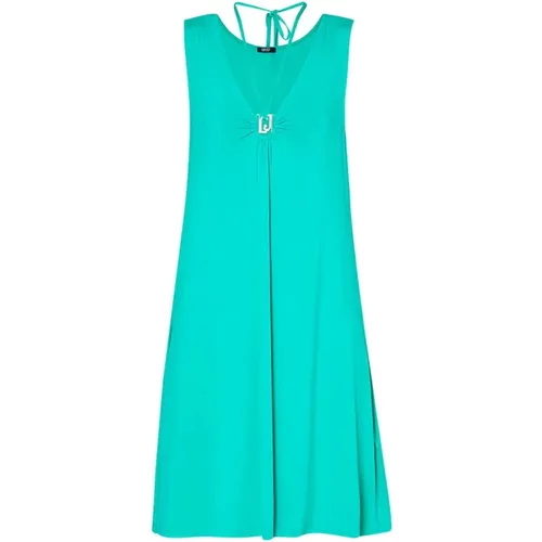 Elegantes Grünes Kleid , Damen, Größe: S - Liu Jo - Modalova