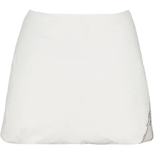 Quilted Flared Skirt , female, Sizes: 2XS - Prada - Modalova