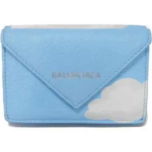 Pre-owned Leather wallets , female, Sizes: ONE SIZE - Balenciaga Vintage - Modalova