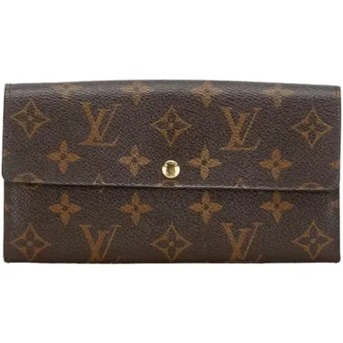 Pre-owned Canvas wallets , female, Sizes: ONE SIZE - Louis Vuitton Vintage - Modalova