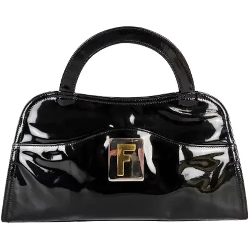 Leather Fendi Bag , female, Sizes: ONE SIZE - Fendi Vintage - Modalova
