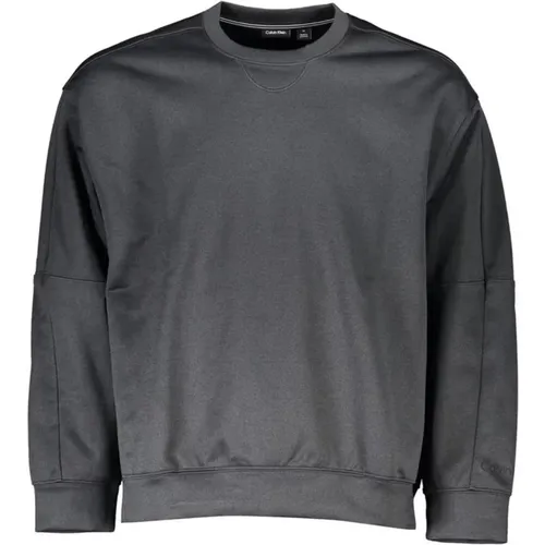 Technical Sports Sweatshirt with Zip Pockets , male, Sizes: XL, M, S, L - Calvin Klein - Modalova