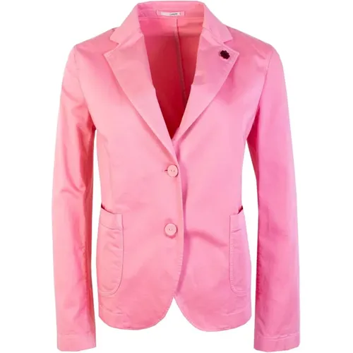 Pink Two Button Jacket Lardini - Lardini - Modalova