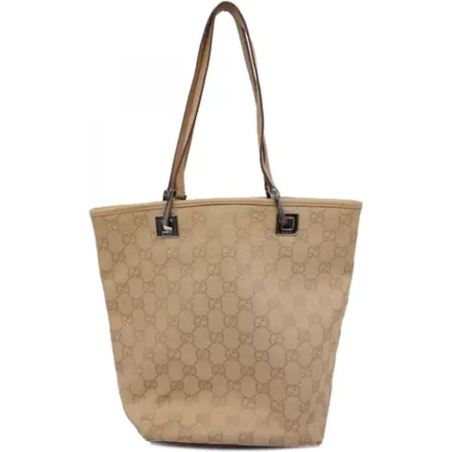 Pre-owned Canvas gucci-bags , female, Sizes: ONE SIZE - Gucci Vintage - Modalova