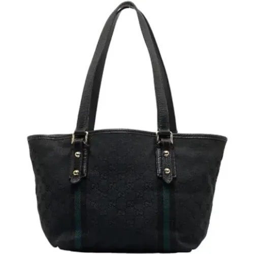 Pre-owned Tote Bags, female, , Size: ONE SIZE Pre-owned Canvas gucci-bags - Gucci Vintage - Modalova