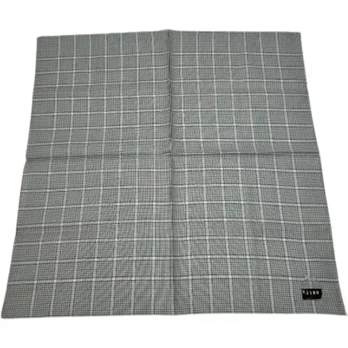 Pre-owned Scarves, female, , Size: ONE SIZE Pre-owned Vintage Silk Scarf - Celine Vintage - Modalova