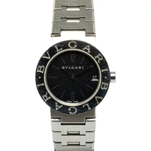 Pre-owned Watches, female, , Size: ONE SIZE Pre-owned Stainless Steel watches - Bvlgari Vintage - Modalova