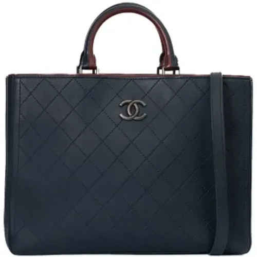 Pre-owned Tote Bags, female, , Size: ONE SIZE Pre-owned Leather chanel-bags - Chanel Vintage - Modalova