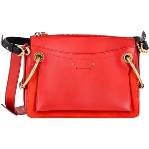 Pre-owned Cross Body Bags, female, , Size: ONE SIZE Pre-owned Leather shoulder-bags - Chloé Pre-owned - Modalova