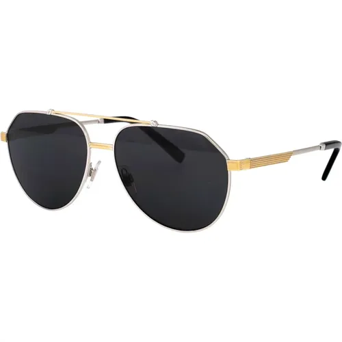 Sunglasses, male, , Size: 59 MM Stylish Sunglasses with Model 0Dg2288 - Dolce & Gabbana - Modalova