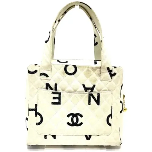 Pre-owned Tote Bags, female, , Size: ONE SIZE Pre-owned Cotton chanel-bags - Chanel Vintage - Modalova