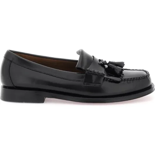 Kiltie Loafers aus gebürstetem Leder mit Quasten , Herren, Größe: 44 EU - G.H. Bass & Co. - Modalova