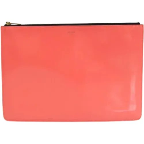 Pre-owned Clutches, female, , Size: ONE SIZE Pre-owned Leather celine-bags - Celine Vintage - Modalova