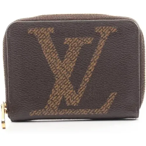 Pre-owned Wallets, female, , Size: ONE SIZE Pre-owned Canvas wallets - Louis Vuitton Vintage - Modalova