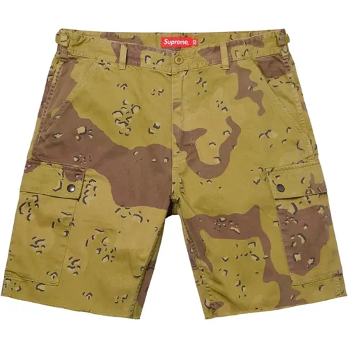 Limitierte Auflage Camo Cargo Shorts Grün - Supreme - Modalova