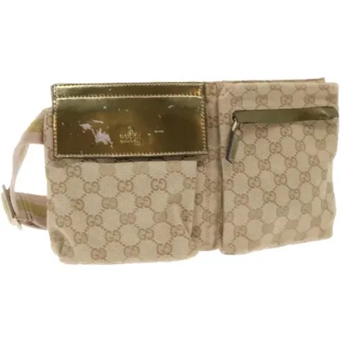 Pre-owned Canvas crossbody-bags , female, Sizes: ONE SIZE - Gucci Vintage - Modalova