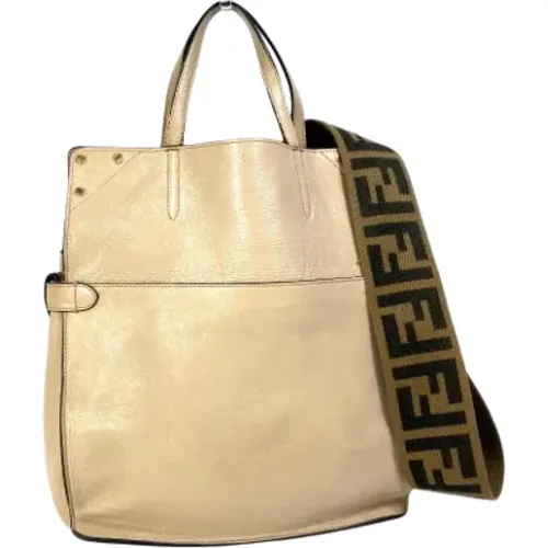 Pre-owned Tote Bags, female, , Size: ONE SIZE Pre-owned Leather fendi-bags - Fendi Vintage - Modalova