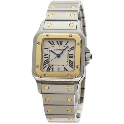 Pre-owned Watches, male, , Size: ONE SIZE Pre-owned Yellow Gold watches - Cartier Vintage - Modalova