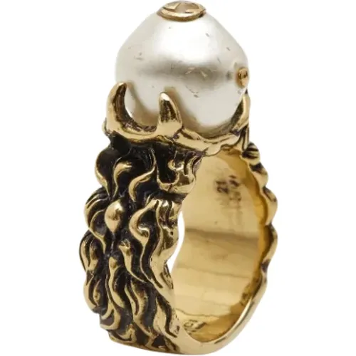 Pre-owned Jewellery, female, , Size: ONE SIZE Pre-owned Metal rings - Gucci Vintage - Modalova