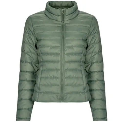 Steppjacke in Grün , Damen, Größe: XS - Only - Modalova