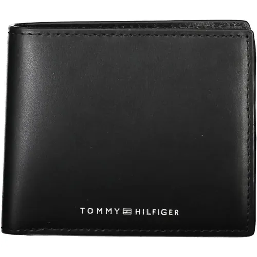 Wallets & Cardholders, male, , Size: ONE SIZE Elegant Leather Wallet for Men - Tommy Hilfiger - Modalova